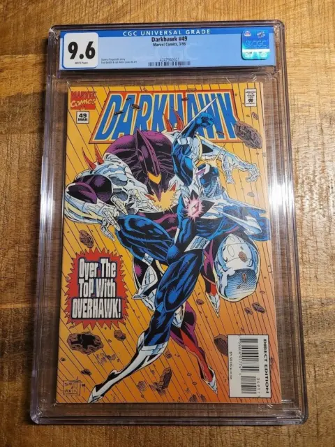 Darkhawk #49 (3/95) Overhawk 1st Appearance - Marvel Comics - CGC 9.6