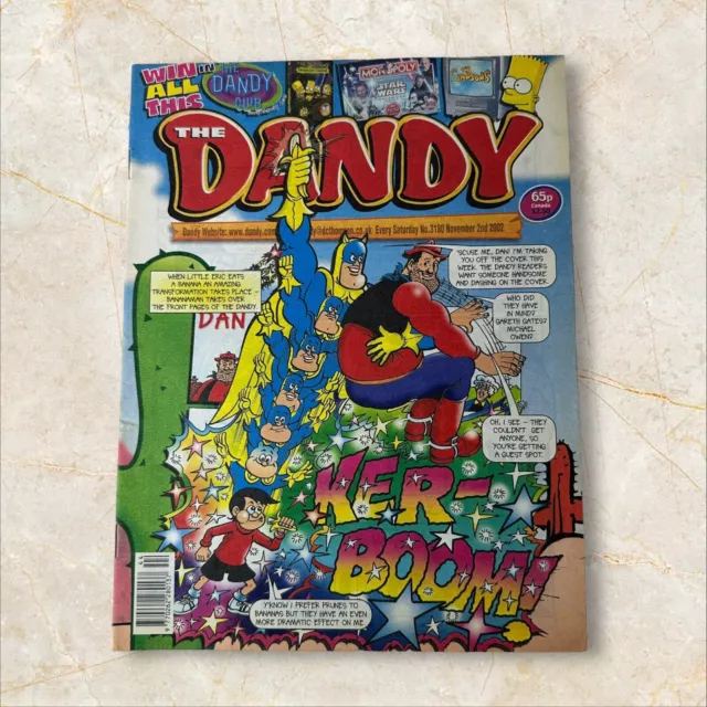 The Dandy Comic No 3180 November 2nd 2002