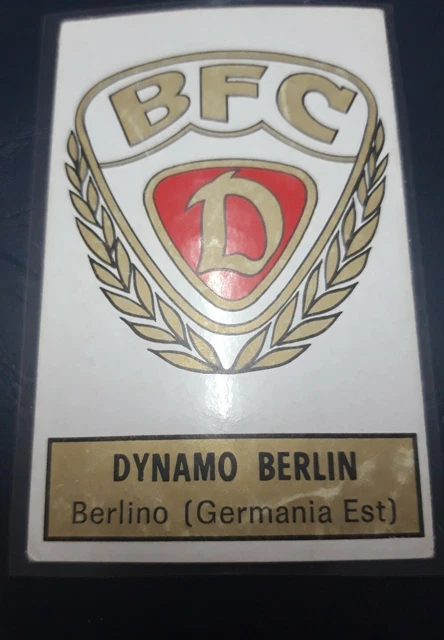 Sticker Panini Football Clubs 1975 - Dynamo Berlin DDR #84 - Original - Comme Neuf