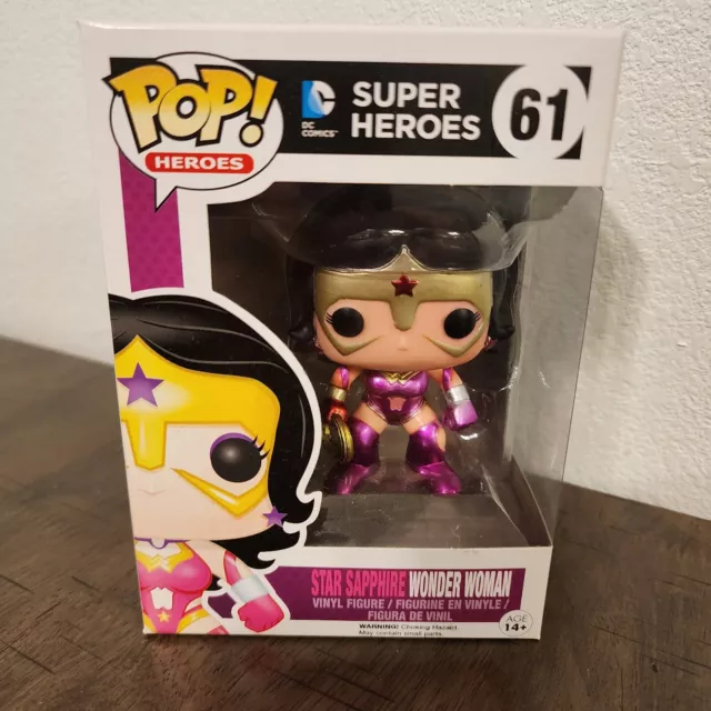 Funko POP! DC Super Heroes STAR SAPPHIRE WONDER WOMAN #61 See Photos
