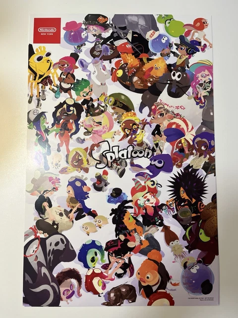 【非売品】【アメリカ限定】Splatoon 10周年記念ポスター Splatoon, Vol. 10: Hinodeya, Sankichi: 9781974717323: Amazon