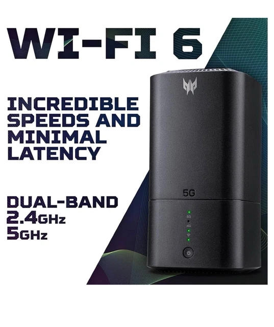 ACER PREDATOR CONNECT X5 5G CPE Mobilfunk-Modem/-Router - Schwarz (FF ...