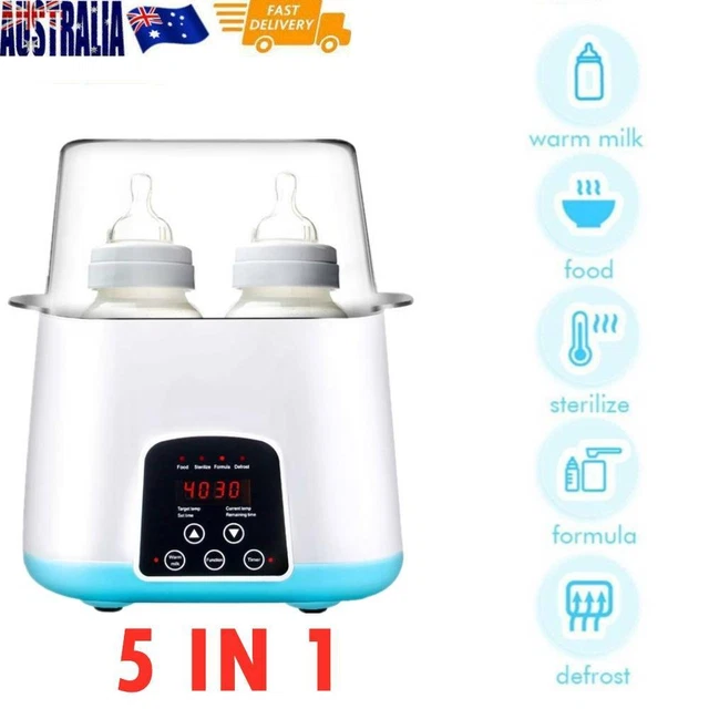 5IN1 Baby Bottle Warmer Steam Sterilizer Food Breastmilk Heater
