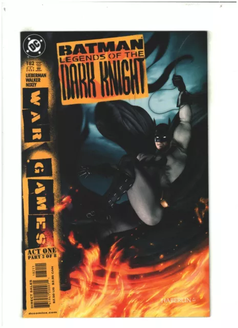 Batman Legends of the Dark Knight #182 NM- 9.2 DC Comics 2004 War Games
