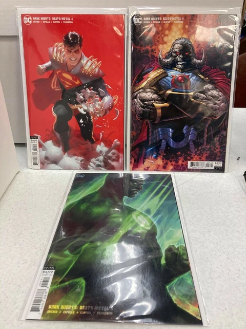 Dark Knights: Death Metal DC Comics #4 Lot of 3  NM/VF Set of Comics