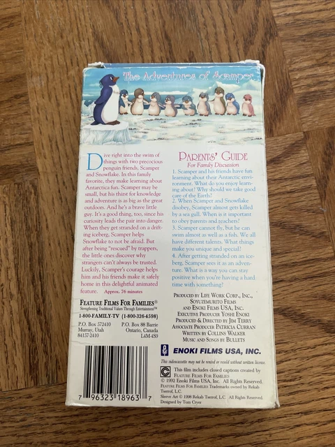 THE ADVENTURES OF scamper VHS £10.61 - PicClick UK