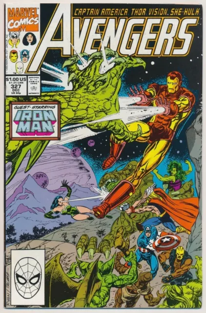 The Avengers #327 Comic Book - Marvel Comics!