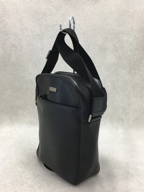 Salvatore Ferragamo  Shoulder Bag   Leather   Black   Messenger   AU 24 1541   B