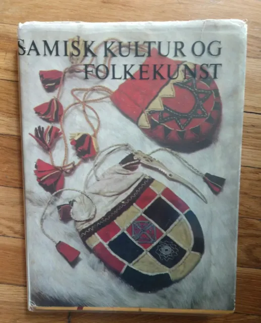 Samisk Kultur Og Folkekunst Rare Book Sami Culture Lifestyle Nordic Reference