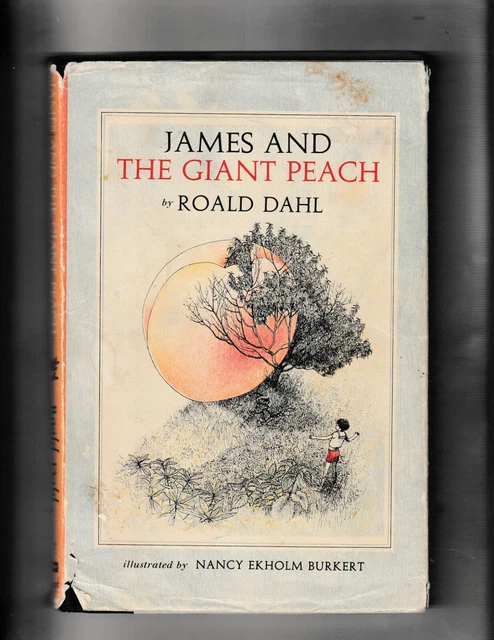 JAMES AND THE GIANT PEACH by Roald Dahl 1961 HBDJ 1st Edition 2nd State ...
