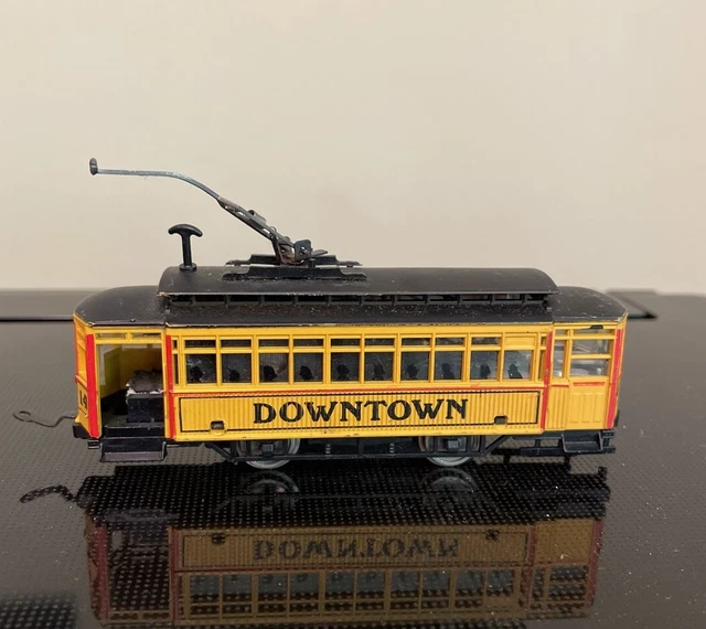 HO RSO ATEST ELECTRIC STREET CAR TROLLEY Downtown Train, untested £13.