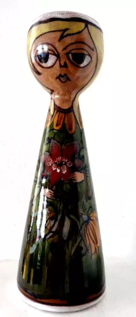 Mid Century Modernist VASE FLOWER GIRL Winter SKK ERHART - SCHIAVON