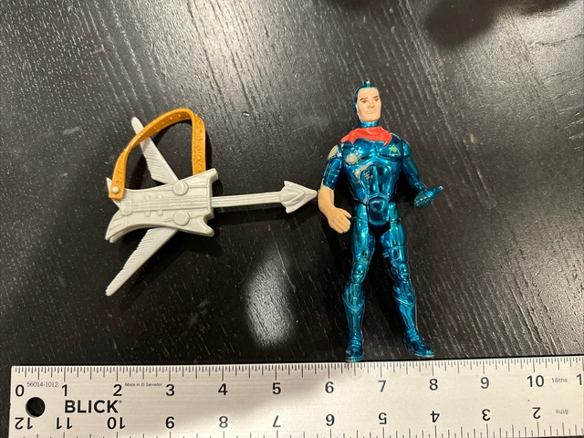 Vintage 1986 Kenner Silverhawks Bluegrass With Side Man Loose No Hat