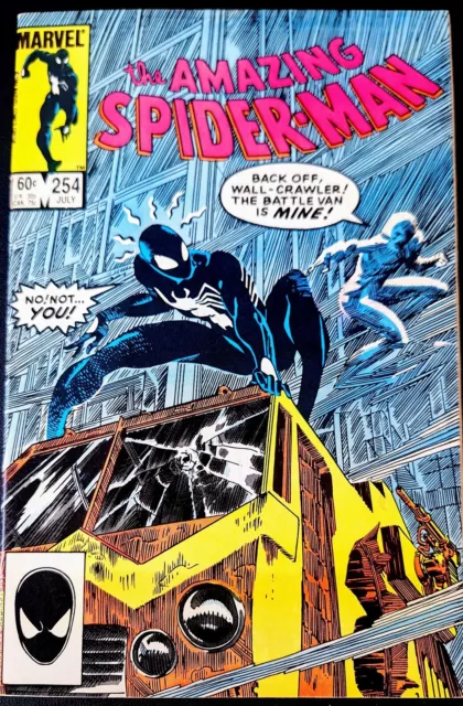 THE AMAZING SPIDER-MAN ISSUE #254 FN 1984 3rd JACK O’LANTERN 2nd ROSE App MARVEL