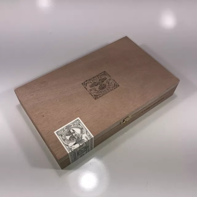 Warped Cigars Eagles Descent Empty Wooden Cigar Box 11.25x6.75x2
