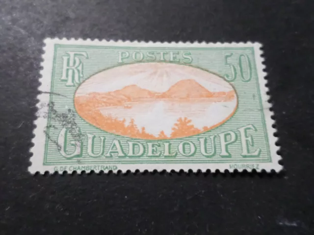 Guadeloupe, Briefmarke 110 Entwertet, VF Verwendet Briefmarke