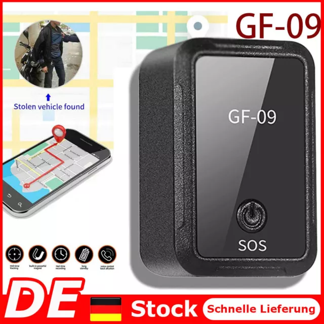 GPS Tracker Sender Echtzeit Tracking KFZ Magnetbefestigung Anti Diebstahl Mini