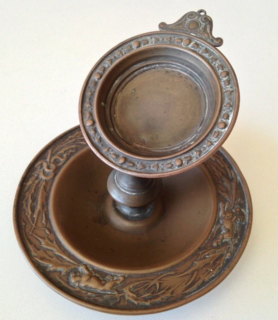 Porte montre avec montre - Cristal, Laiton - vers 1890-1910