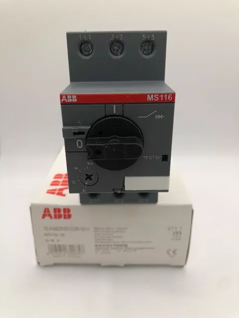 ABB MS116-16 1SAM250000R1011 Interrupteur de Protection Du Moteur