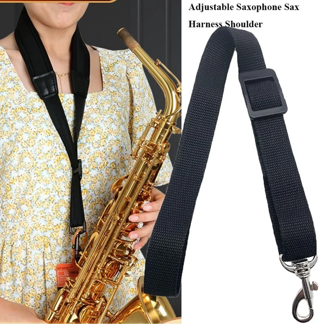 NYLON STRAP BELT Saxophone Sax Strao Harness Shoulder for Alto/Tenor