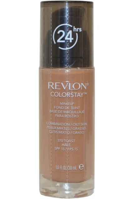 Revlon Colorstay Maquillage SPF15 30ml Toast #370 Combinaison/Gras