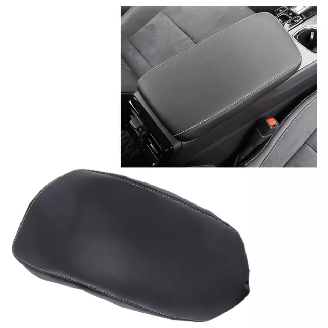 Fit For Lexus NX350 NX350h Black Leather Center Console Lid Armrest Pad Cover A1