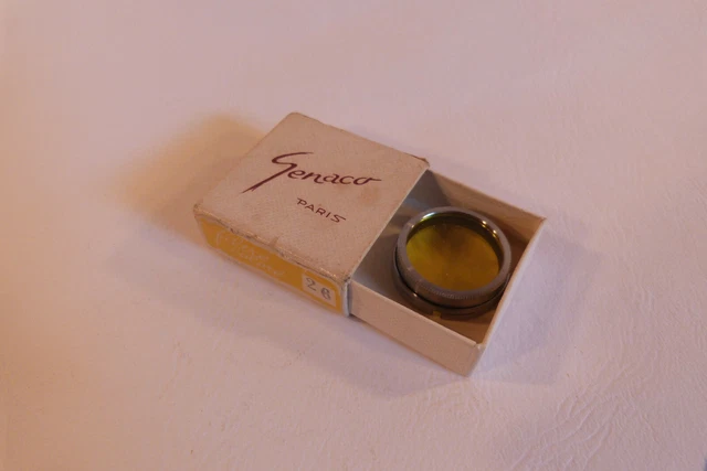 Filtre bleu Nikon B12, avec boite, notice et étui de protection. ø52mm