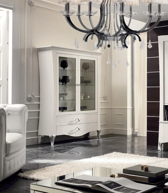 VITRINE DE LUXE vitrine vitrines verre armoire style Italie design ...