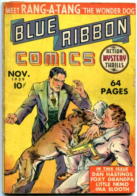 Blue Ribbon #1  1939 - MLJ/Archie  -G- - Comic Book