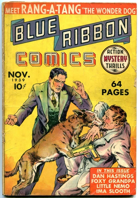 Blue Ribbon #1  1939 - MLJ/Archie  -G- - Comic Book