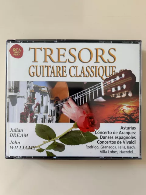 Julian Bream / John Williams – Tresors Guitare Classique/ Coffret 4 CD