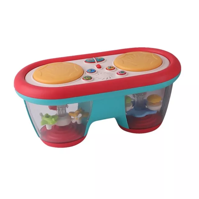 Baby Musical Drum Toy with Rotating Lights and Sounds, Color Change Night6230