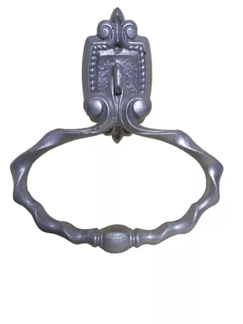 Vintage Amerock Carriage House Towel Bar Ring Wall Mount
