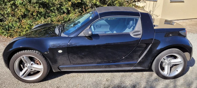 Schöner Smart Roadster Softtop mit 82 PS, nur 75.500km, seltene Top-Ausstattung!