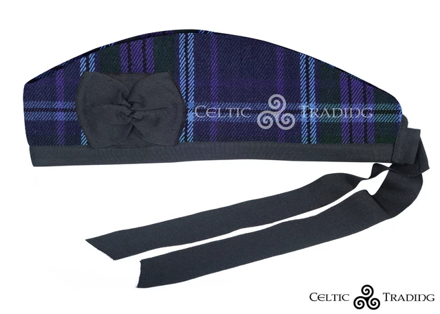 Spirit of Scotland tartan Traditional Glengarry Kilt Hat Military Hat Kilt Cap