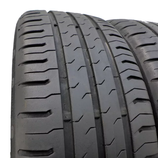 2 X Continental 185/50 R16 81H ContiEcoContact 5 Pneu D’Été DOT19/17 6,7mm 3