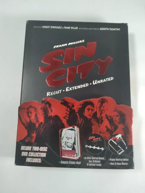 Sin City DVD 2005 Recut And Extended Edition 2 Disc Set