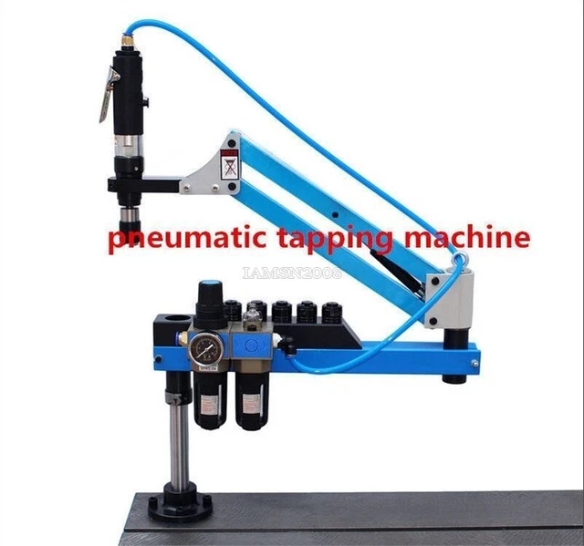 Air Tapping Machine Universal Flexible Arm Pneumatic 360 Degree Angle New 100 yk