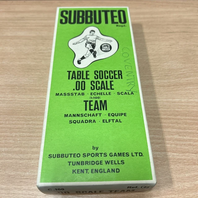 Equipe de subbuteo liverpool fc - Jeux & Jouets