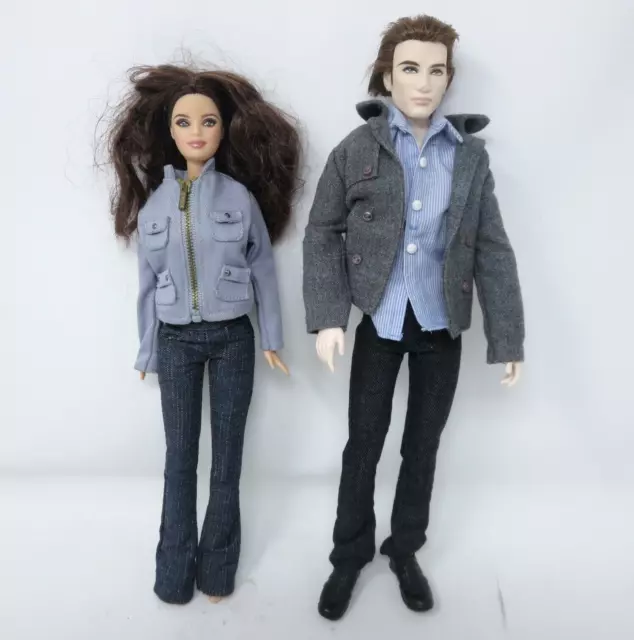 Twilight Bella and Edward Barbie Pink Label Collectors Vampire Dolls Set