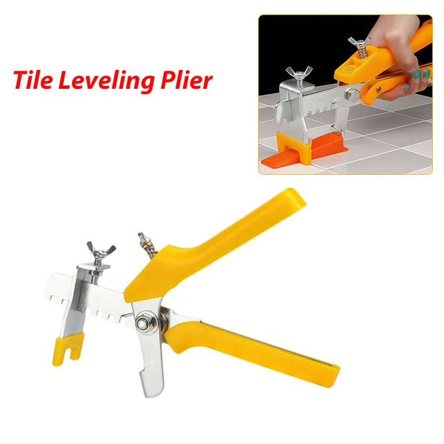 Tile Leveling System Levelling Plier For Wall Floor Tile Spacer Yellow