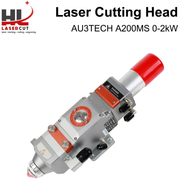 AU3TECH A200MS Fiber Laser Cutting Head 0-2KW for Metal Cutting Machine