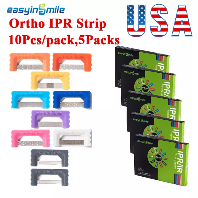 5Pk Dental Orthodontic IPR Strip Polishing Strip Interproximal Enamel Reduction