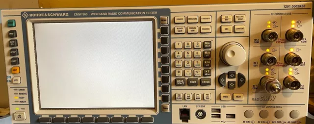 ROHDE & SCHWARZ CMW500 1201.0002K50 : Wideband radio Comminication Tester