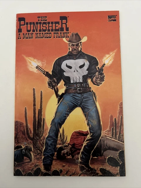 The Punisher A Man Named Frank 1994 Marvel One-Shot Trade Paperback TPB VG Cond.