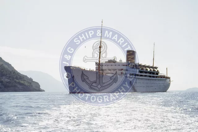 Ship Photo - 1939 Built Royal Mail Line Ship ANDES - 6X4 (10X15) Photograph