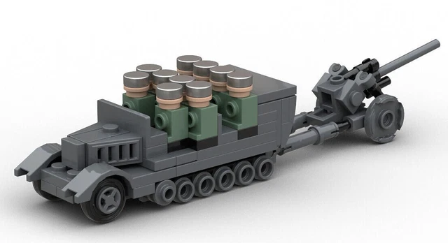 Micro Tanks BUILDARMY WW2 MICRO Tank Vehicle Brick Set Tiger Churchill Panther StuG ...