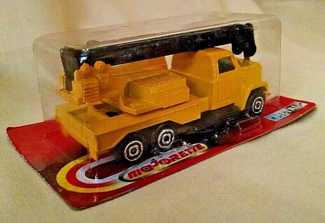 Majorette Nos Construction Truck Crane Boom 1:100 283 251 Die Cast Series 200.