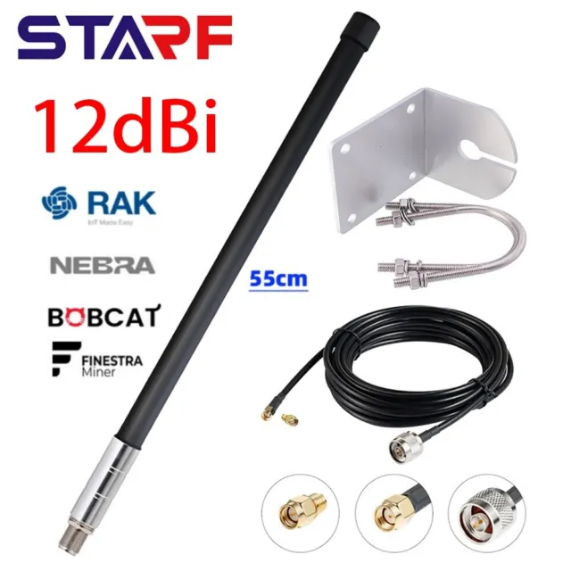 Reliable Connectivity 12 dBi LoRa Omni Antenna for Wireless Video Systems