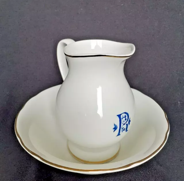 Service de toilette pour poupée en porcelaine anglaise Mayfair H 12,5 cm